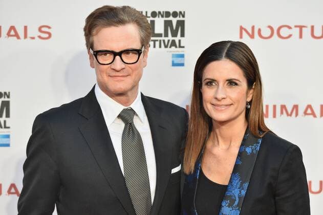 October 14, 2016 - London, London, UK - COLIN FIRTH and LIVIA FIRTH attend the Nocturnal Animals film premiere of as part of the London Film Festival. London, UK. London UK  - ZUMAl94_