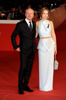 Rome Cinema Festival 2016. Festival Internazionale del Film di Roma. Red carpet film Powidoki Afterimage Pictured : Boguslaw Linda, Zofia Wichlacz  Copyright: xAlbertoxTerenghix xIPAx