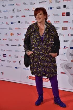 Filmproduzentin Regina Ziegler posiert am 14.10.2016 in Köln auf dem roten Teppich beim International Film Award NRW im Rahmen des Film Festival Cologne. (vormals: Cologne Conference) ein internationales Film- und Fernsehfestival in Köln.