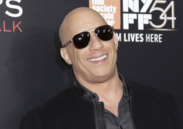 Vin Diesel arrives on the red carpet at a Special World Premiere Presentation of Billy Lynn s Long Halftime Walk part of New York Film Festival at AMC Loews Lincoln Square 13 Theater on October 14, 2016 in New York City.  NYP20161014116 JOHNxANGELILLO