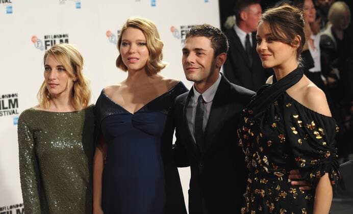 Bilder des Tages BFI London Film Festival - Its Only The End Of The World Filmpremiere October 14, 2016 - London, England, United Kingdom - Lea Seydoux and Marion Cotillard attend the Its Only The End Of The World BFI Flare Special Presentation screening during the 60th BFI London Film Festival at Odeon Leciester Square. London United Kingdom - ZUMAs147