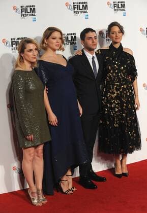 BFI London Film Festival - Its Only The End Of The World Filmpremiere October 14, 2016 - London, England, United Kingdom - Lea Seydoux and Marion Cotillard attend the Its Only The End Of The World BFI Flare Special Presentation screening during the 60th BFI London Film Festival at Odeon Leciester Square. London United Kingdom - ZUMAs147