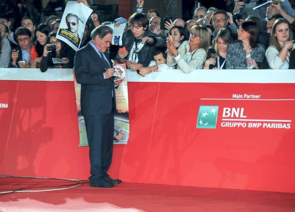 Filmfest in Rom - Filmpremiere Snowden Italy: Oliver Stone at the Rome Film Festival Oliver Stone on the red carpet at Rome Film Festival. The director presented at the festival his latest effort, Snowden .  PatriziaxCortellessa