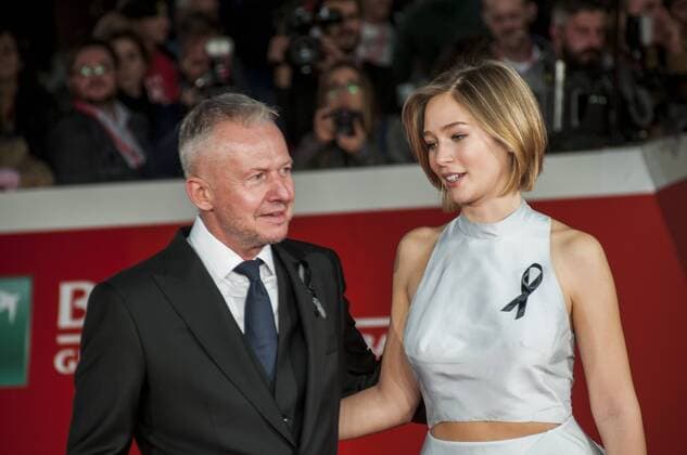 Filmfest in Rom - Filmpremiere Afterimage Rome: European première of Powidoki by A. Wajda First European to festival of Rome Powikoki , the latest film by Andrzej Wajda, the great Polish director died a few days ago. At present the flm intervened Boguslaw Linda and Zofia Wichlacz.  PatriziaxCortellessa