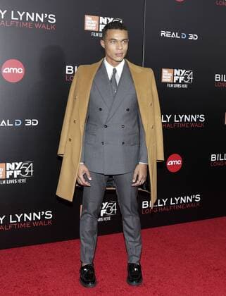 Ismael Cruz Cordova arrives on the red carpet at a Special World Premiere Presentation of Billy Lynn s Long Halftime Walk part of New York Film Festival at AMC Loews Lincoln Square 13 Theater on October 14, 2016 in New York City.  NYP20161014115 JOHNxANGELILLO