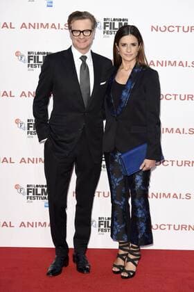 Colin Firth mit Gattin Livia Giuggioli Firth bei der Premiere von Nocturnal Animals auf dem 60. BFI London Film Festival im Odeon Leicester Square. London, 14.10.2016 Colin Firth, Livia Giuggioli Firth  Foto:xS.xVasx xFuturexImage