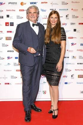 Peter Simonischek und Janine Jackowski bei der Abschlussgala mit der Verleihung der International Film Awards NRW auf dem 26. Film Festival Cologne in der Festhalle. Köln, 14.10.2016 Foto:xC.xHardtx xFuturexImage