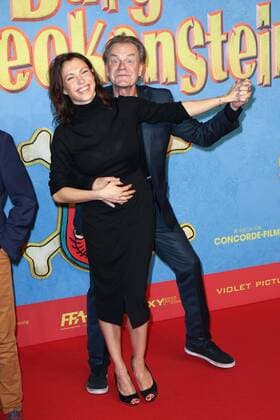 Jana Pallaske, Ralf Huettner (Regisseur), Filmpremiere von Burg Schreckenstein im Mathaeser Filmpalast in Muenchen am 16.10.2016