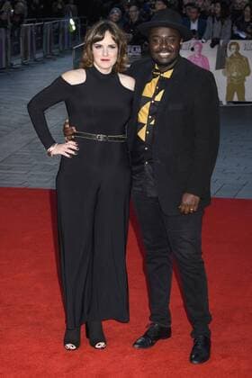 October 16, 2016 - London, London, UK - London, UK. ANNA CEESAY and BABOU CEESAY attends the film premiere of Free Fire showing at The London Film Festival. LNP London UK  - ZUMAl94_