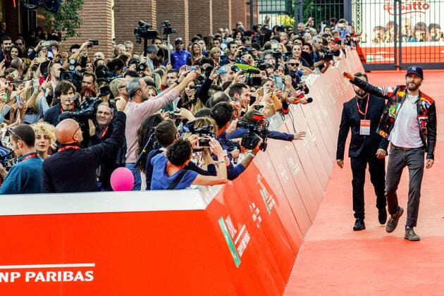 Italy: Jovanotti At Rome Film Festival Jovanotti at the photo-call for the second day of the 11th International Film Festival of Rome.  FabioxAltobello