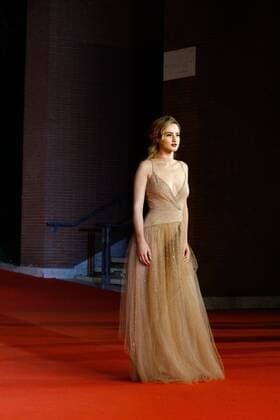 Filmfest in Rom - Premiere Tramps Italy: Grace Van Patten Red Carpet Rome Festival Grace Van Patten at Red Carpet 11th edition of the International Film Festival of Rome.  FabioxAltobello