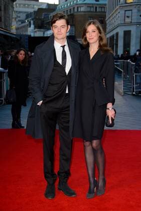 . 16 10 2016. London, United Kingdom. Sam Riley and Alexandra Maria Lara attend the Free Fire - Closing Night Gala - 60th BFI London Film Festival.  xChrisxJosephx xi-Imagesx IIM-13615-0006
