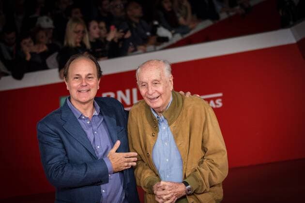 Rome: Red Carpet The Last Call (L) Brando Quilici and (R) Folco Quilici during the 11th International Film Festival of Rome Red carpet film The Last Call.  AndreaxRonchini