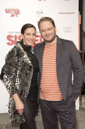 Ulrike Frank mit Ehemann Marc Schubring bei der Galapremiere des Musicals Sister Act im Stage Theater des Westens. Berlin, 16.10.2016 Foto:xF.xKernx xFuturexImage