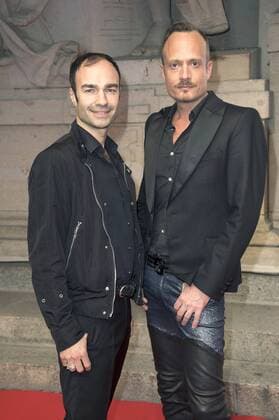 Ivan Strano und Klaus Unrath bei der Galapremiere des Musicals Sister Act im Stage Theater des Westens. Berlin, 16.10.2016 Foto:xF.xKernx xFuturexImage