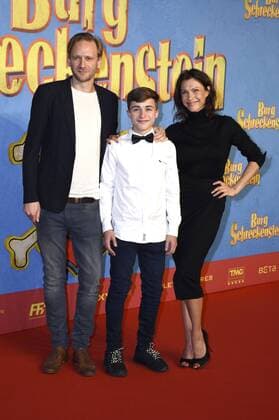 Matthias Lier, Maurizio Magno und Jana Pallaske bei der Premiere des Kinofilms Burg Schreckenstein im Mathäser Filmpalast. München, 16.10.2016 Foto:xP.xSchönbergerx xFuturexImage