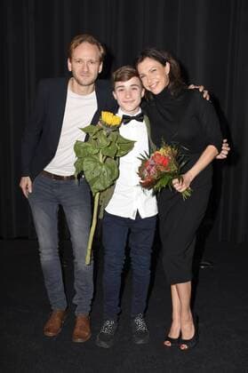Matthias Lier, Maurizio Magno und Jana Pallaske bei der Premiere des Kinofilms Burg Schreckenstein im Mathäser Filmpalast. München, 16.10.2016 Foto:xP.xSchönbergerx xFuturexImage