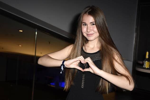 Kassandra bei der Premiere des Kinofilms Burg Schreckenstein im Mathäser Filmpalast. München, 16.10.2016 Foto:xP.xSchönbergerx xFuturexImage
