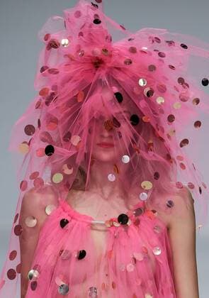 October 15, 2016 - Budapest, Hungary - A model displays a creation by Hungarian designer Je Suis Belle at Mercedes-Benz Fashion Week Central Europe on Oct 15, 2016 at VoÂ¡rkert BazoÂ¡r in Budapest, Hungary. Budapest Hungary  - ZUMAn230