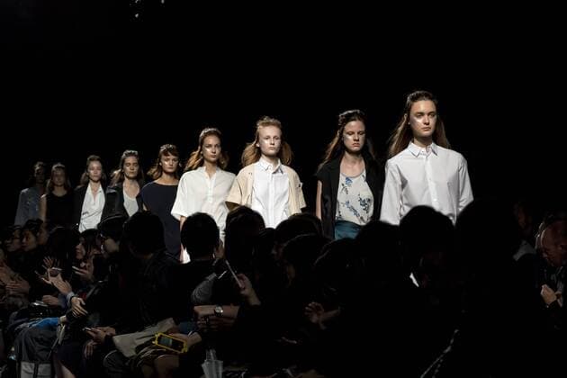 Tokio Fashion Week - Ujoh Modenschau October 17, 2016 - Tokyo, Tokyo, Japan - Ujoh show as part of Fashion Week Tokyo Spring Summer 2017. Tokyo Japan - ZUMAc166