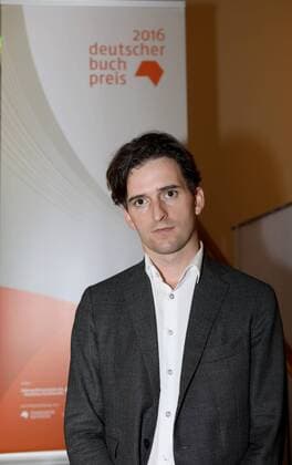 Deutscher Buchpreis: Verleihung in Frankfurt Deutschland, Frankfurt am Main, Römer, 17.10.2016, Deutscher Buchpreis 2016 Bild: Nominiert zum deutschen Buchpreis 2016 Reinhard Kaiser-Mühlecker, Buch: Fremde Seele, dunkler Wald, Verlag: S. Fischer, August 2016 Copyright: HMBxMedia xHeikoxBecker