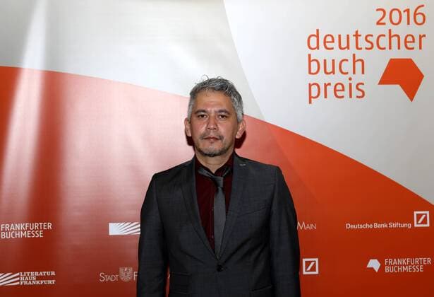 Deutscher Buchpreis: Verleihung in Frankfurt Deutschland, Frankfurt am Main, Römer, 17.10.2016, Deutscher Buchpreis 2016 Bild: Nominiert zum deutschen Buchpreis 2016 Andre Kubiczek, Buch: Skizze eines Sommers, Verlag: Rowohlt Berlin, Mai 2016 Copyright: HMBxMedia xHeikoxBecker