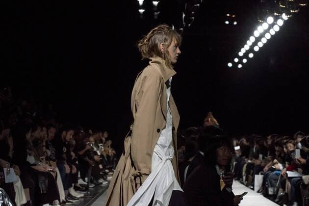 Tokio Fashion Week - Ujoh Modenschau October 17, 2016 - Tokyo, Tokyo, Japan - A model walks the runway during the Ujoh show as part of Fashion Week Tokyo Spring Summer 2017. Tokyo Japan - ZUMAc166