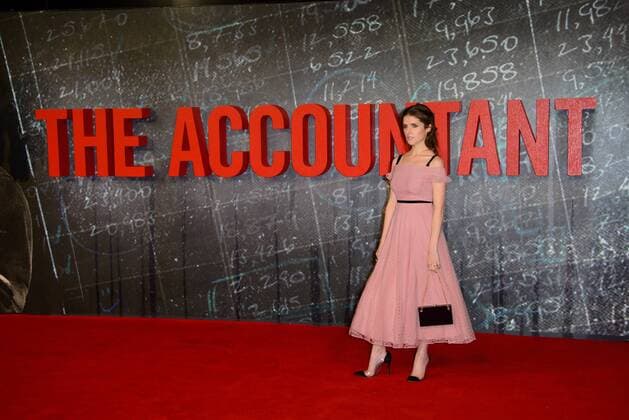 . 17 10 2016. London, United Kingdom. Anna Kendrick attends The Accountant European Premiere.  xChrisxJosephx xi-Imagesx IIM-13626-0019
