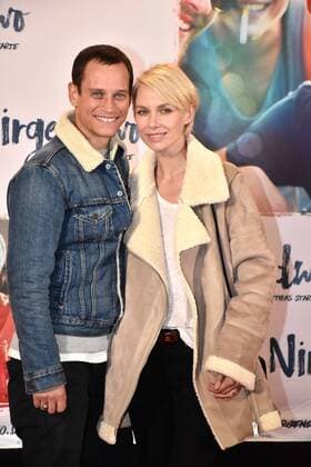Vinzenz Kiefer und Masha Tokareva bei der Nirgendwo Film Premiere am 17.10.2016 in Berlin Nirgendwo Kino Premiere in Berlin, 2016 
