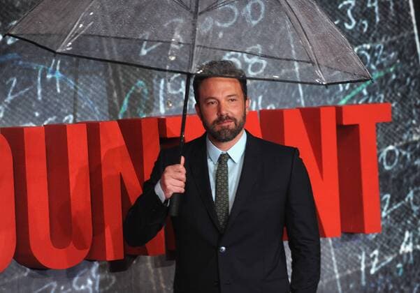 October 17, 2016 - London, England, United Kingdom - Ben Affleck attends the European Premiere of The Accountant at Empire Leciester Square. London United Kingdom - ZUMAs147