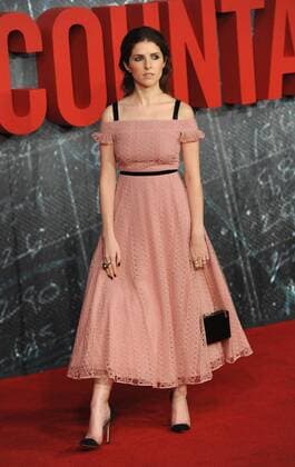 October 17, 2016 - London, England, United Kingdom - Anna Kendrick attends the European Premiere of The Accountant at Empire Leciester Square. London United Kingdom - ZUMAs147