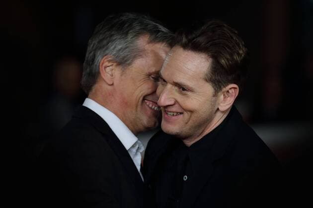 Filmfest in Rom - Captain Fantastic Filmpremiere Otober 17, 2016 - Rome, Italy - British actor VIGGO MORTENSEN with director MATT ROSS on the red capet of Captain Fantastic during the ROme Film Festival 2016. Rome Italy - ZUMAi15_