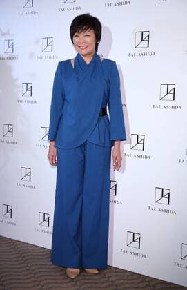 Akie Abe attends Tae Ashida Fashion Show 2017 S S Amazon Fashion Week Tokyo at Tokyo Japan on 17 Oct 2016.  (peda003230)