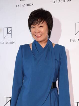 Akie Abe attends Tae Ashida Fashion Show 2017 S S Amazon Fashion Week Tokyo at Tokyo Japan on 17 Oct 2016.  (peda003231)