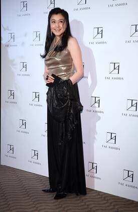 Norika Fujiwara attends Tae Ashida Fashion Show 2017 S S Amazon Fashion Week Tokyo at Tokyo Japan on 17 Oct 2016.  (peda003236)