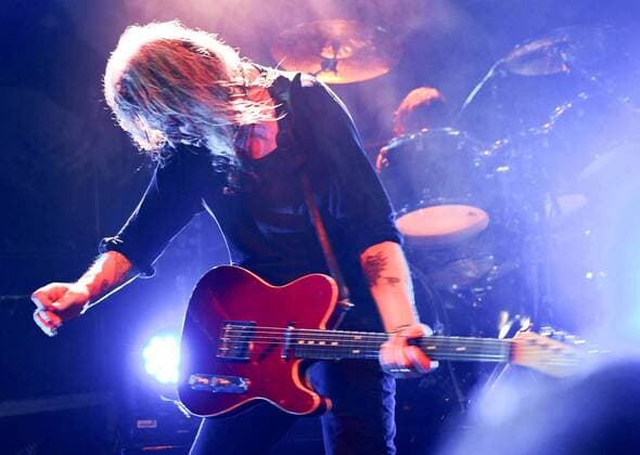 17.10.2016 --- New Model Army performing live on stage at Hirsch in Nuremberg, Germany on 17th October 2016 --- Justin Sullivan - lead vocals, guitar --- New Model Army live in concert