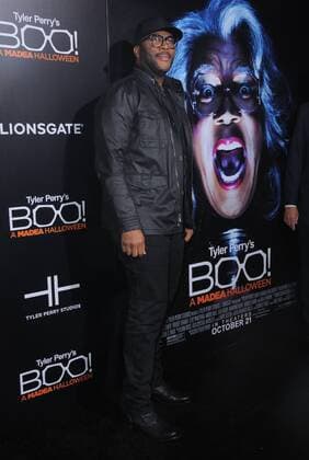 October 17, 2016 - Hollywood, CA, United States - 17 October 2016 - Hollywood, California. Tyler Perry. Premiere Of Lionsgate s Boo! A Madea Halloween held at ArcLight Cinerama Dome. Photo Credit: AdMedia Hollywood United States - ZUMAa123