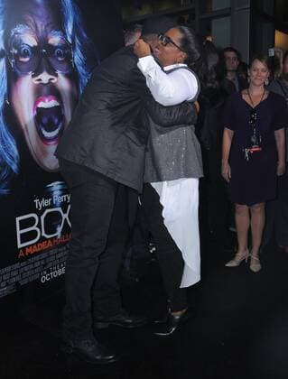 October 17, 2016 - Hollywood, CA, United States - 17 October 2016 - Hollywood, California. Tyler Perry, Oprah Winfrey. Premiere Of Lionsgate s Boo! A Madea Halloween held at ArcLight Cinerama Dome. Photo Credit: AdMedia Hollywood United States - ZUMAa123