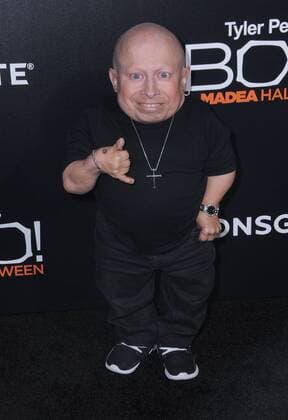 October 17, 2016 - Hollywood, CA, United States - 17 October 2016 - Hollywood, California. Verne Troyer. Premiere Of Lionsgate s Boo! A Madea Halloween held at ArcLight Cinerama Dome. Photo Credit: AdMedia Hollywood United States - ZUMAa123