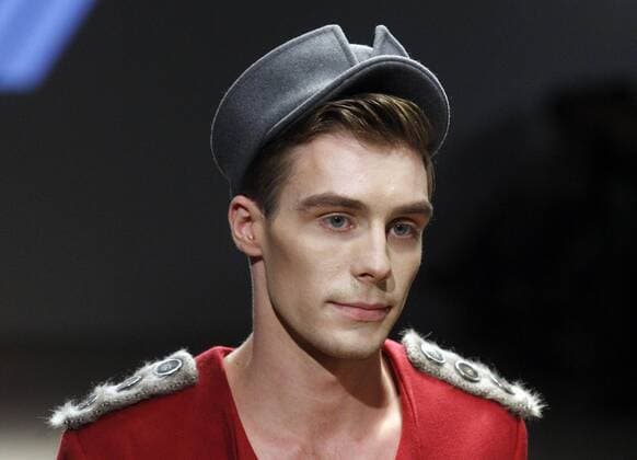 October 17, 2016 - Kiev, Ukraine - A model presents a creation by Niki s,during Ukrainian Fashion Week ,at Mystetskyi Arsenal in Kiev, Ukraine,17 October,2016. The event presents Spring Summer - 2017 collections by Ukrainian and International designers from 12 to 18 October. Kiev Ukraine  - ZUMAn230