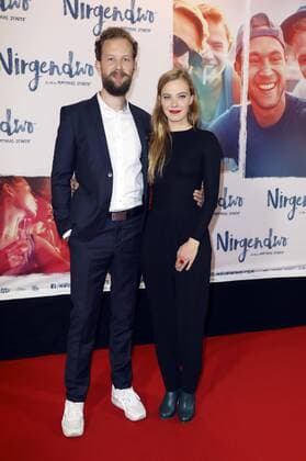 Matthias Starte und Saskia Rosendahl bei der Premiere des Kinofilms Nirgendwo im Cubix Kino. Berlin, 17.10.2016 Foto:xS.xGabschx xFuturexImage