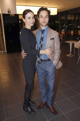 Ludwig Trepte mit Ehefrau Deborah bei der Premiere des Kinofilms Nirgendwo im Cubix Kino. Berlin, 17.10.2016 Foto:xS.xGabschx xFuturexImage