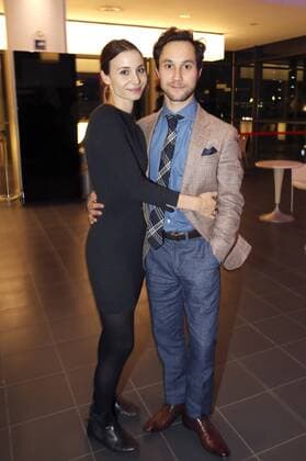 Ludwig Trepte mit Ehefrau Deborah bei der Premiere des Kinofilms Nirgendwo im Cubix Kino. Berlin, 17.10.2016 Foto:xS.xGabschx xFuturexImage