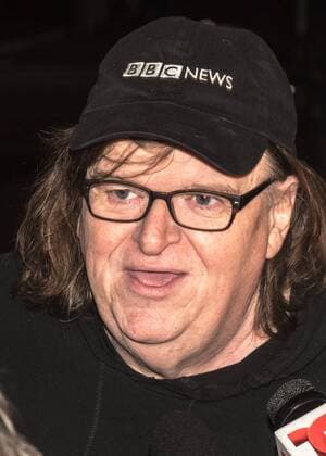 Director Michael Moore is surrounded by reporters upon arriving to a New York theater to attend the premiere of his documentary Michael Moore In TrumpLand on October 18, 2016. Moore had finished editing the film the previous day and made a surprise last minute announcement on Twitter that he would show it for free today. The film will start playing in Los Angeles and New York tomorrow. Photo by Enrique Shore Cordon Press  ENRIQUExSHORE Director Moore arrives to the premiere of his documentary MIcha