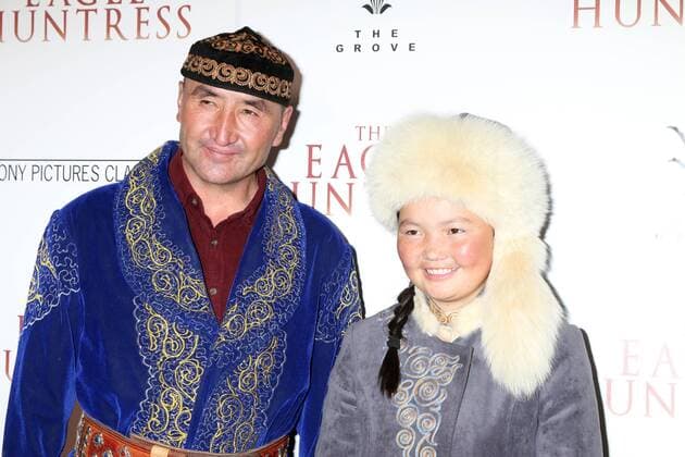 LOS ANGELES - OCT 18: Nurgaiv Rys, Aisholpan Nurgaiv at the The Eagle Huntress Premiere at the Pacific Theatres at The Grove on October 18, 2016 in Los Angeles, CA  Copyright: xKathyxHutchinsx xIPAx
