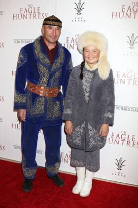 LOS ANGELES - OCT 18: Nurgaiv Rys, Aisholpan Nurgaiv at the The Eagle Huntress Premiere at the Pacific Theatres at The Grove on October 18, 2016 in Los Angeles, CA  Copyright: xKathyxHutchinsx xIPAx
