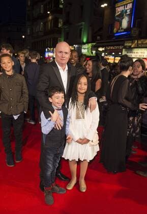 I, Daniel Blake People s Premiere London, UK. (L-R) Dylan McKiernan, Hayley Squires and Briana Shann attend the I, Daniel Blake People s Premiere at Vue West End on October 18, 2016 in London, England. LMK386-61140-191016 