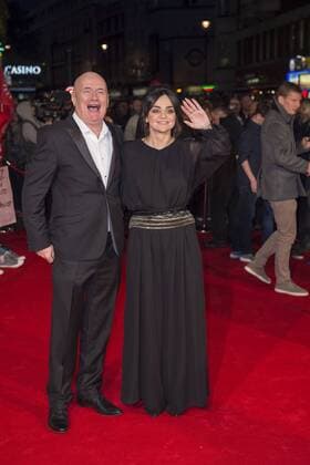 I, Daniel Blake People s Premiere London, UK. Dave Johns and Hayley Squires at the I, Daniel Blake People s Premiere at Vue West End on October 18, 2016 in London, England. LMK386-61140-191016 