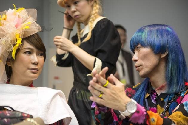 October 19, 2016 - Tokyo, Tokyo, Japan - Japanese designer Takafumi Tsuruta for his label Tenbo as part of Fashion Week Tokyo Spring Summer 2017. Tokyo Japan - ZUMAc166 20161019_zap_c166_024