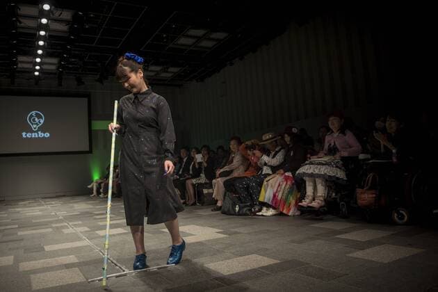 October 19, 2016 - Tokyo, Tokyo, Japan - A model presents a creation by Japanese designer Takafumi Tsuruta for his label Tenbo as part of Fashion Week Tokyo Spring Summer 2017. Tokyo Japan - ZUMAc166 20161019_zap_c166_039